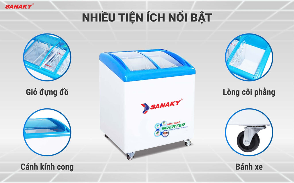 Tủ Đông Sanaky VH-150HY2 1 Ngăn – Lựa chọn nhỏ gọn tối ưu cho Ax88com kho game đa dạng