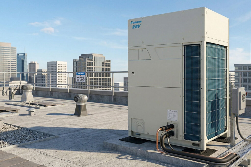 5 Ưu điểm vượt trội của dàn nóng điều hòa trung tâm Daikin RXQ20BYM