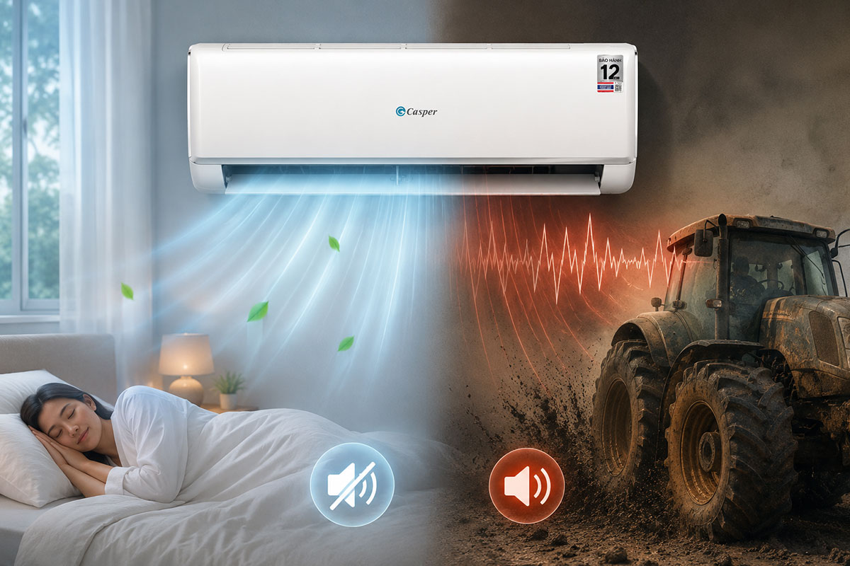 casper-jc-6 Trải nghiệm thực tế điều hòa Casper 12000btu JC-12IU36 êm ru hay kêu như máy cày?