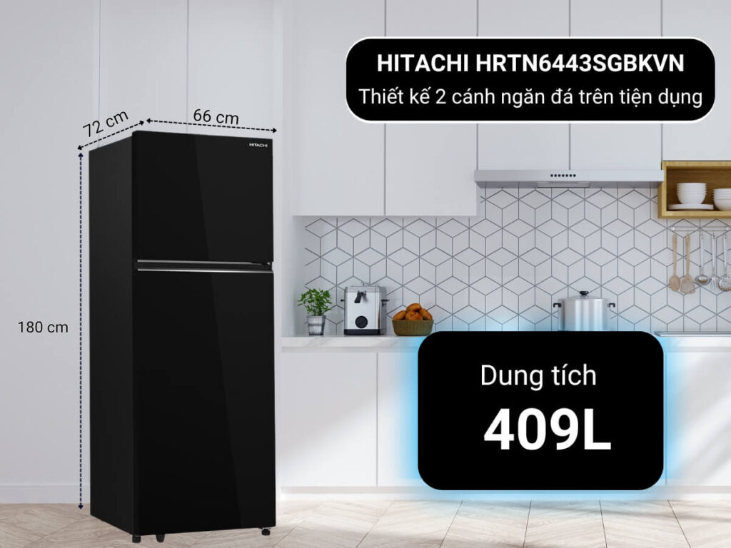 Ax88Win Com Link đăng ký tài khoản Hitachi HRTN6443SGBKVN 2 cánh phù hợp cho Ax88com kho game đa dạng dưới 4 người