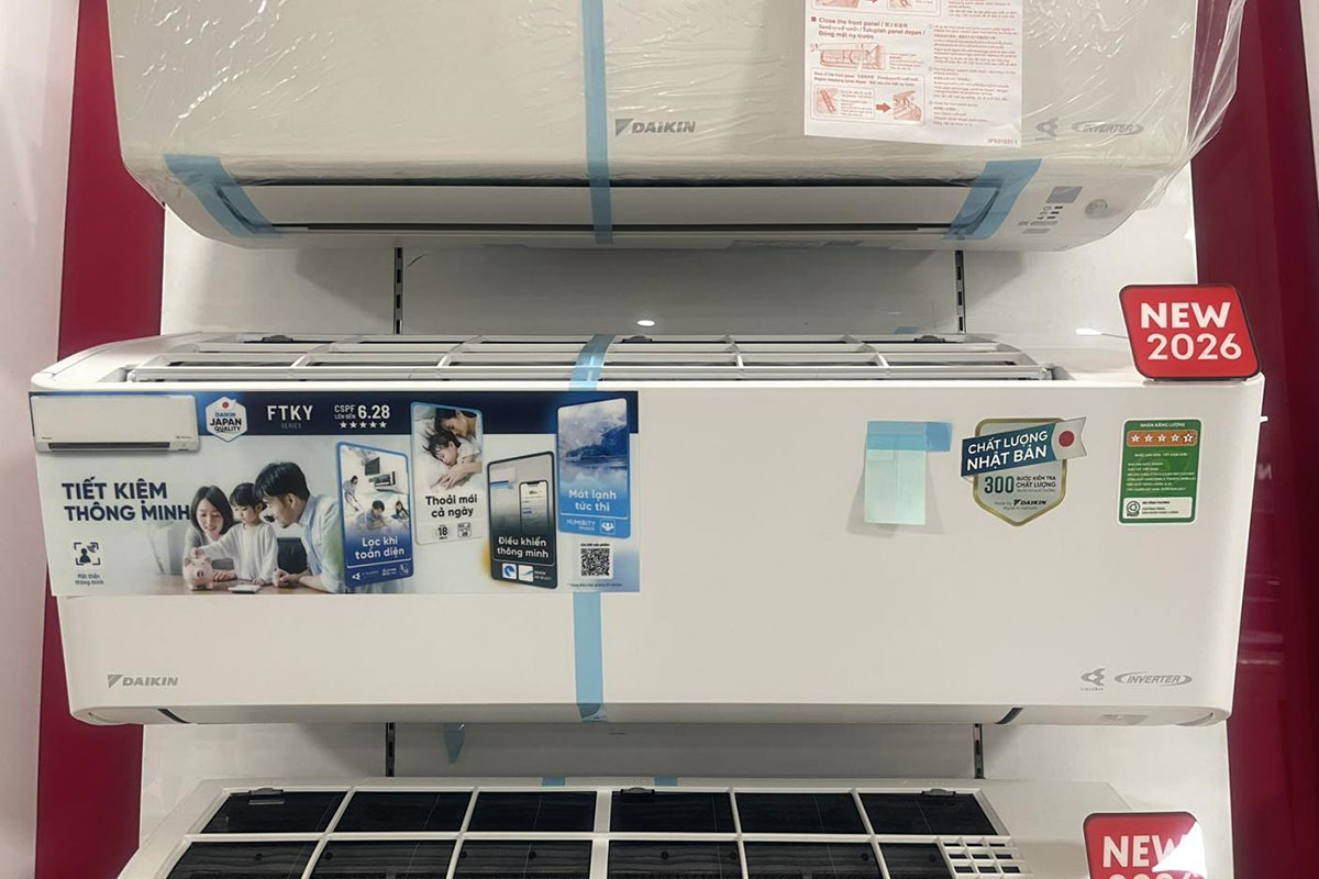 ftky25zvmv Mua 1 được 3, điều hòa Daikin FTKY25ZVMV có sự kết hợp của điều hòa, máy lọc khí và hút ẩm