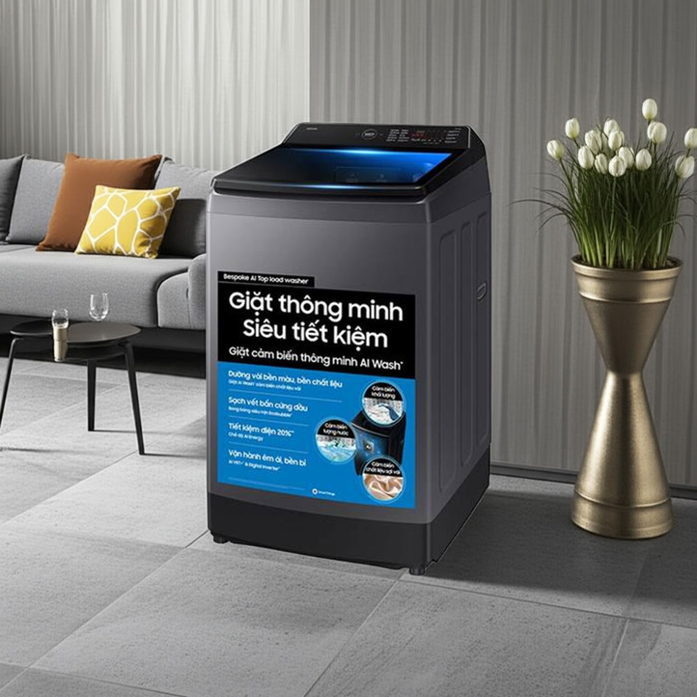 Trải nghiệm máy giặt Samsung lồng đứng WA80F15S5CSV cho Ax88com kho game đa dạng đông người có tối ưu điện nước như quảng cáo?

