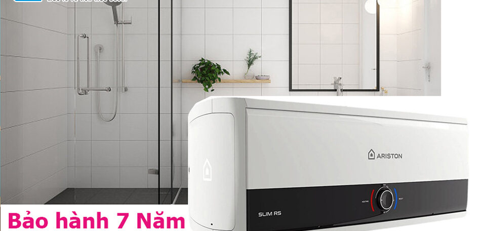 Bình nóng lạnh Ariston 20 lít Slim3 20 RS giá rẻ – Làm nóng nhanh, giữ nhiệt tốt