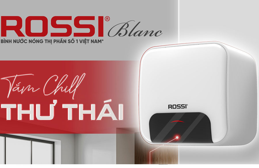 Đánh giá mức độ an toàn của bình nóng lạnh Rossi 15 lít RBC-15SQ giá rẻ