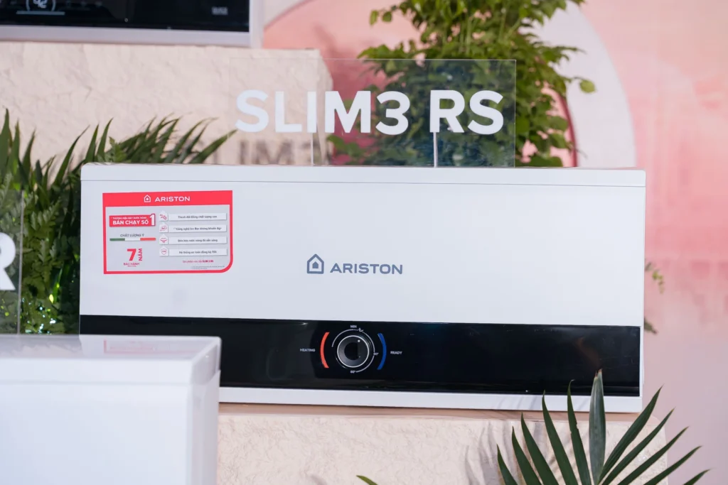 Bật mí ưu điểm và hạn chế của bình nóng lạnh Ariston 20 lít Slim3 20 RS