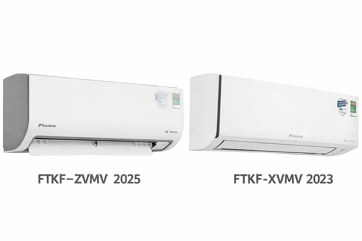 so-sanh-dieu-hoa-2 So sánh dòng điều hòa Daikin FTKF-ZVMV và FTKF-XVMV, phiên bản 2025 có gì cải tiến?