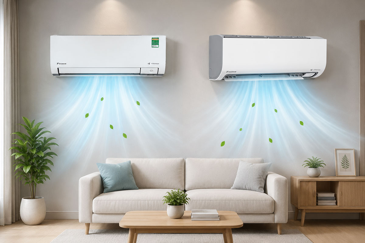 so-sanh-dieu-hoa-3 So sánh hai model điều hòa Daikin FTKM35AVMV và FTKF35ZVMV có điểm gì khác biệt?