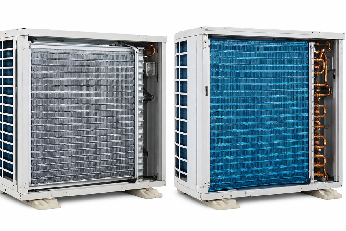 so-sanh-dieu-hoa-7 So sánh dàn tản nhiệt Blue Fin với dàn tản nhiệt Microchannel trên điều hòa, loại nào bền bỉ hơn?