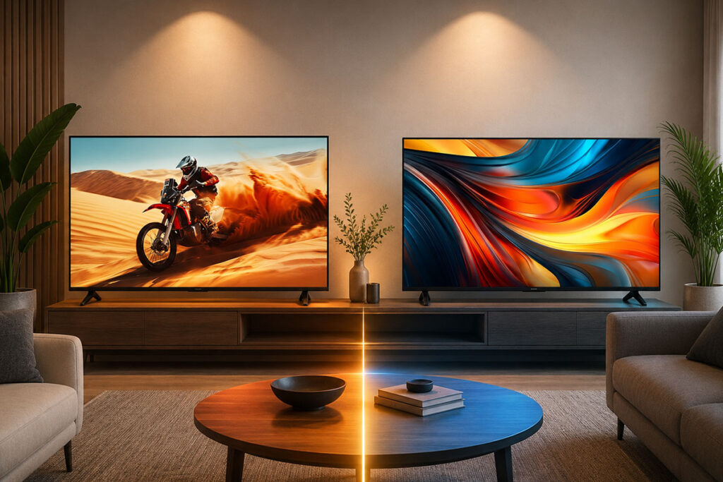 Tư vấn mua tivi 55 inch: Ax88 one link truy cập K-55S25VM2 hay Xiaomi L55MB-AFSEA cho phòng khách?