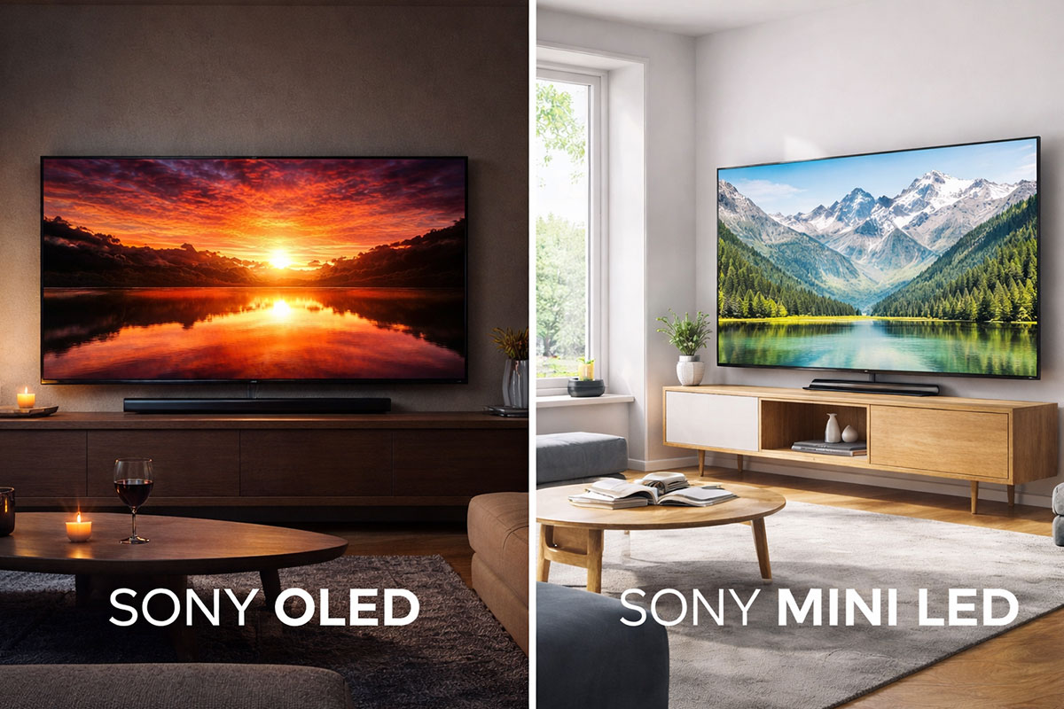 so-sanh-tivi-6 Mua tivi Sony trong năm 2026 nên chọn OLED hay Mini LED đáng tiền hơn?