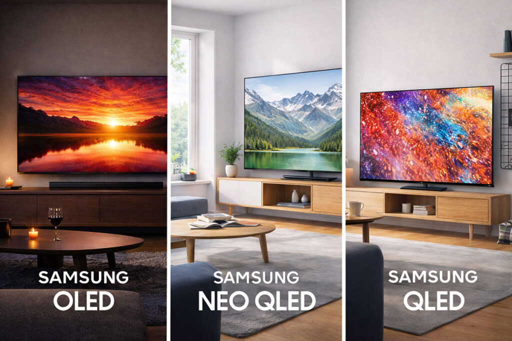 Ax88com đăng nhập cao cấp nên chọn OLED, QLED hay Neo QLED chất lượng hơn?