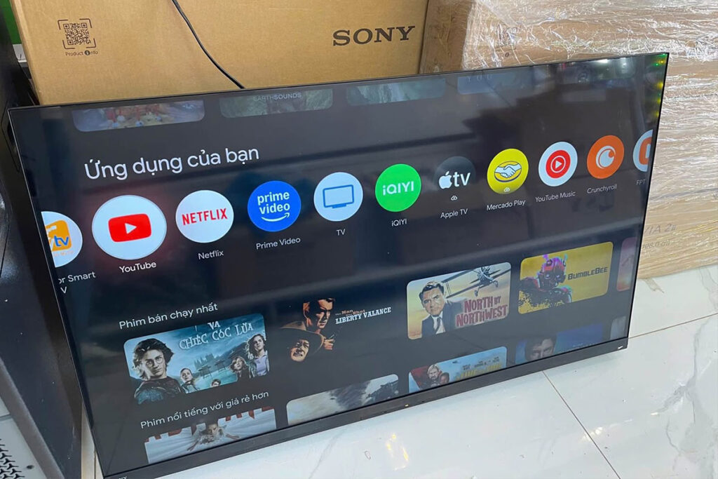 Lắp đặt tivi Sony 43 inch K-43S25VM2 cho phòng ngủ là kích thước vàng, hình ảnh dịu mắt