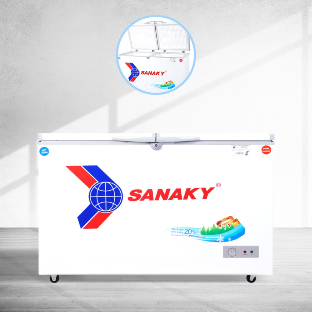 Tủ đông Mát Sanaky VH-3699W1, lựa chọn đáng giá trong phân khúc 7 triệu đồng