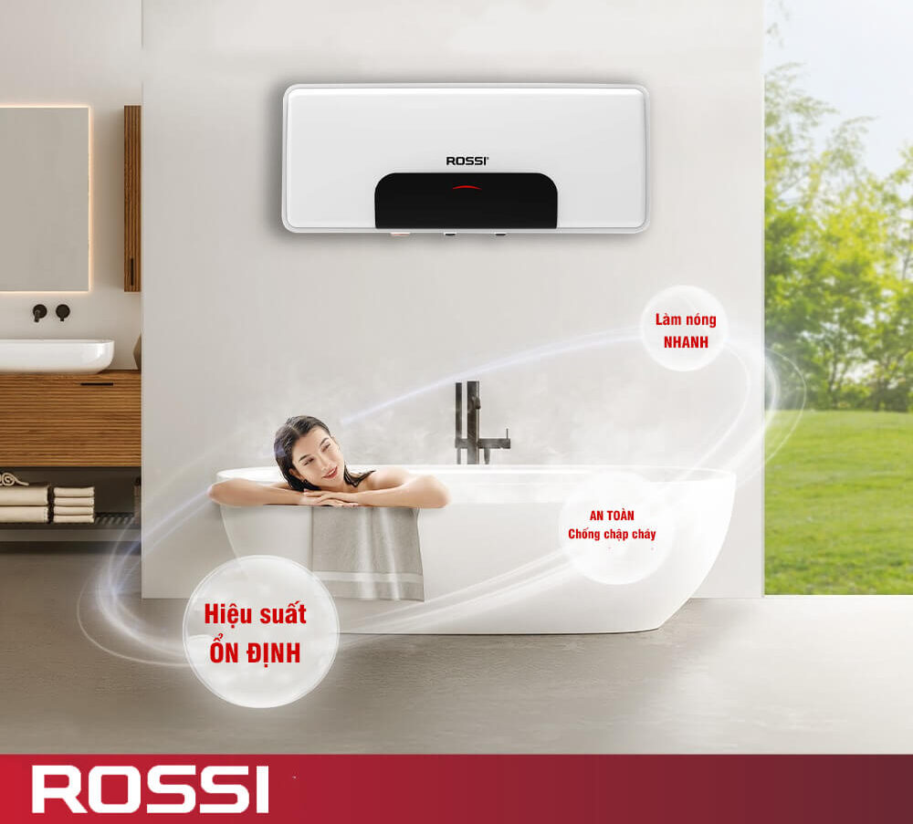 Bình nóng lạnh Rossi 30 Lít Blanc RBC-30SL giá hơn 2 triệu chất lượng ra sao?