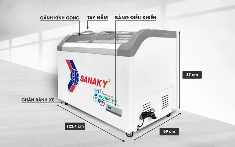 Vì sao tủ đông Sanaky Inverter VH-4899K3B thu hút nhiều người dùng?