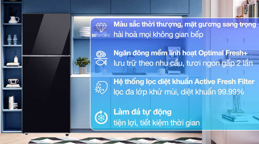 Ax88Win Com Link đăng ký tài khoản Samsung RT38CB668422SV 2 cánh có nên lựa chọn cho phòng bếp?