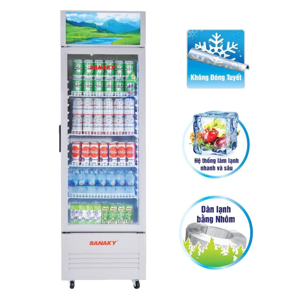 Tủ mát Sanaky VH-218KL có tốt không, ưu nhược điểm cần biết trước khi mua?