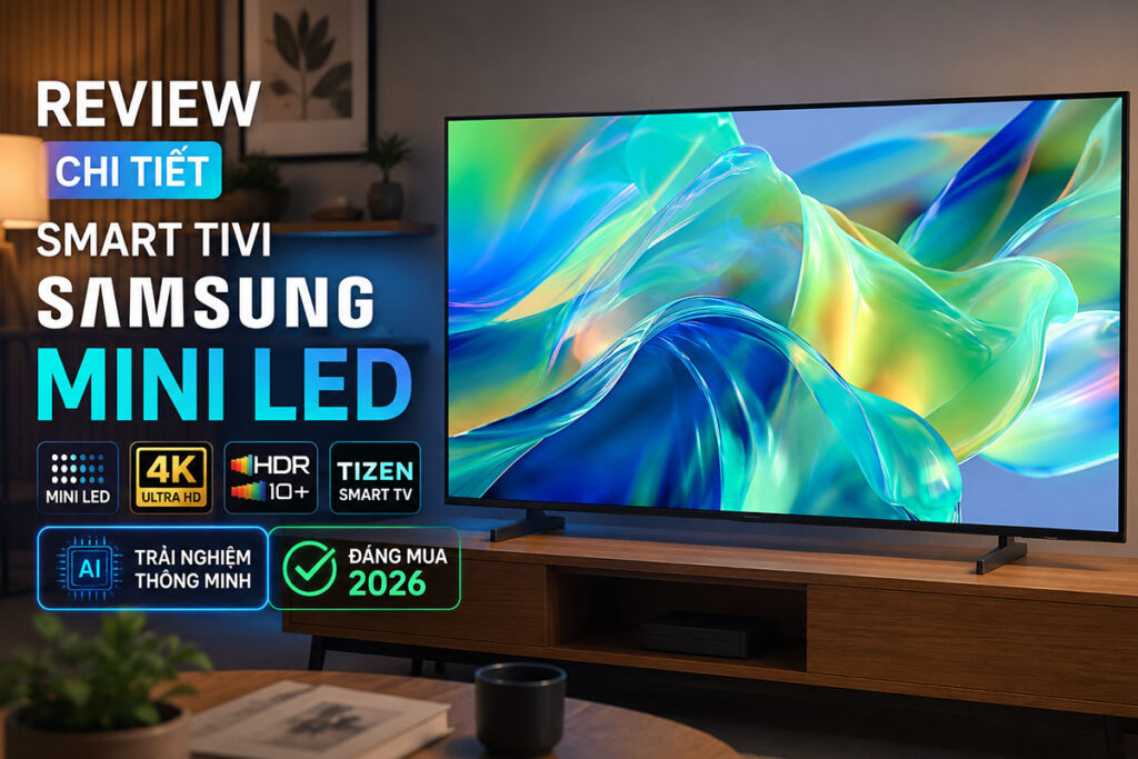 Smart tivi Samsung Mini LED 43 inch 4K UA43M1EH mới nhất 2026
