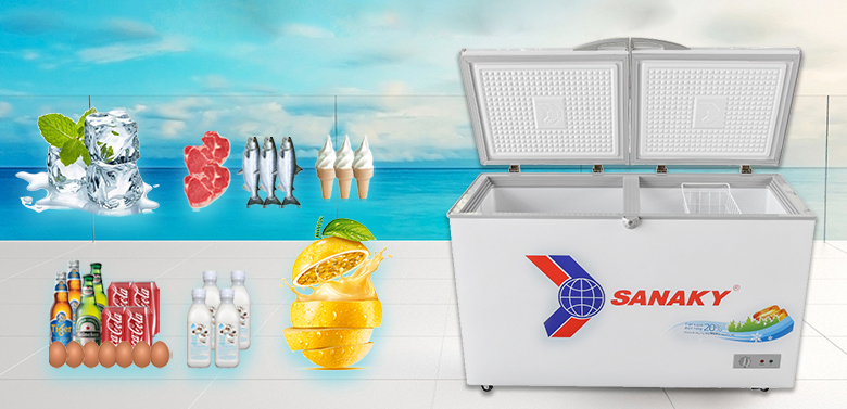 Tủ đông Sanaky VH-2899W3 – Sự lựa chọn hoàn hảo cho mọi nhu cầu