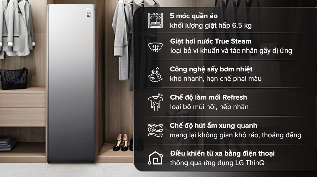 Những điều bạn cần lưu ý khi sử dụng tủ chăm sóc Ax888 bao lì xì miễn phí LG