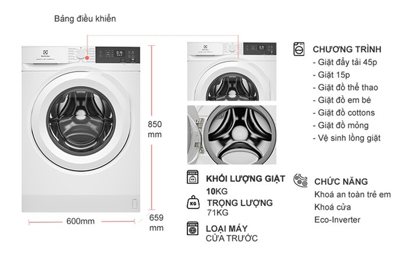 Tải app AX88 ngay để nhận thưởng khủng Electrolux cửa trước EWF1024D3WC có đáng mua năm 2026? 5 ưu điểm nổi bật không nên bỏ qua