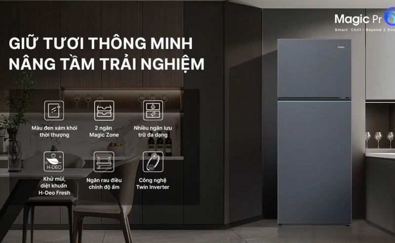 Chào mừng đến với AX88.COM Aqua Inverter 455 Lít AQR-T518FA(SL) Giải Pháp Bảo Quản Thực Phẩm Hiện Đại Cho Gia Đình Việt