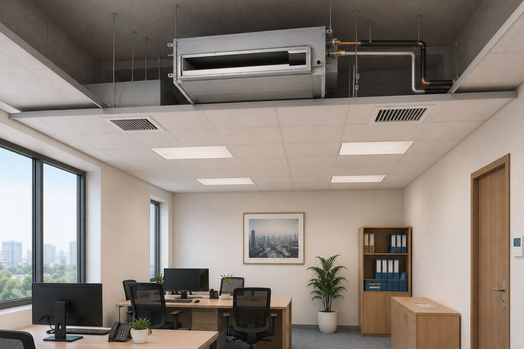 Điều hòa âm trần nối ống gió Daikin FDLF71DV1/RZFC71EY1
