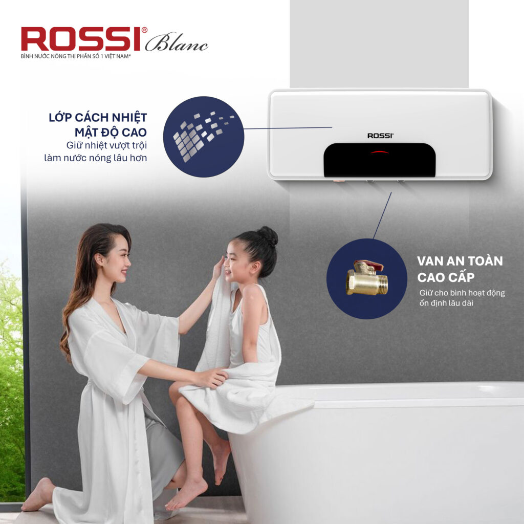 Bình nóng lạnh Rossi 20 Lít Blanc RBC-20SQ phù hợp với Ax88com kho game đa dạng mấy thành viên?