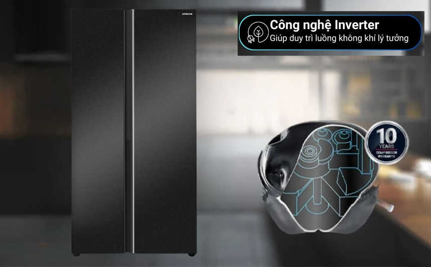 Điểm đáng chú ý có trong tủ lạnh Hitachi HRSN9713ESUVN inverter bạn cần biết