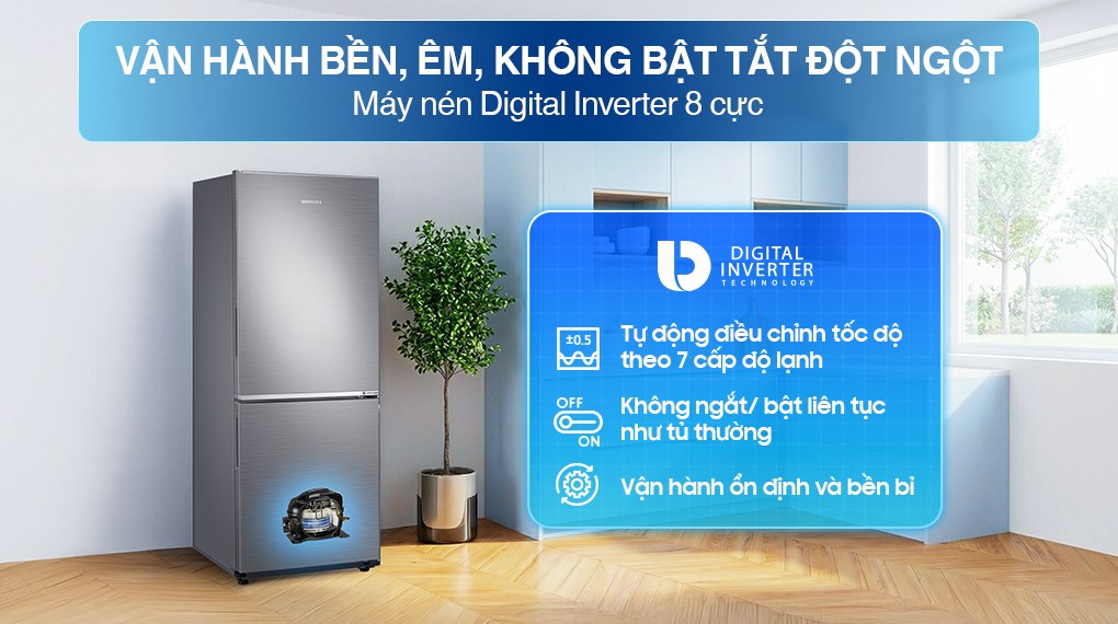 Điểm đáng chú ý ở tủ lạnh Samsung RB27N4020S9/SV inverter người mua cần biết
