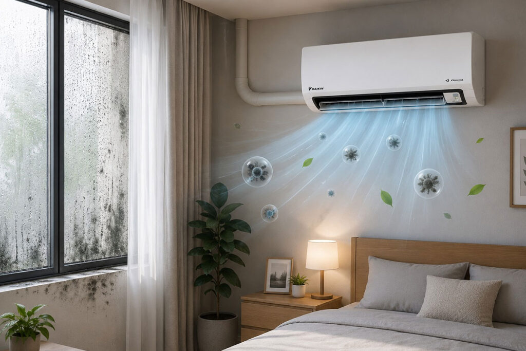 Điều hòa Daikin FTKF35ZVMV liệu có thực sự khử được mùi Ax888.com tỷ lệ kèo World Cup 2026 phòng ngủ mùa nồm?