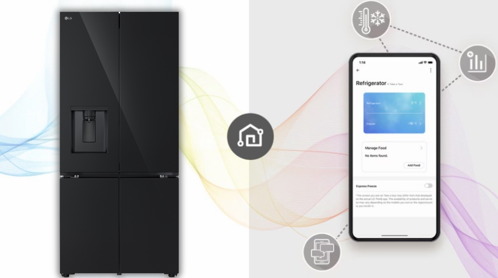 Điểm một số tính năng nổi bật đến từ tủ lạnh LG 4 cánh F58BGD