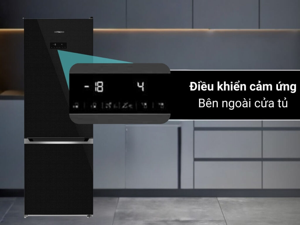 Những lý do mà bạn nên chọn tủ lạnh Hitachi HRBN6340DGBKVN 2 cánh