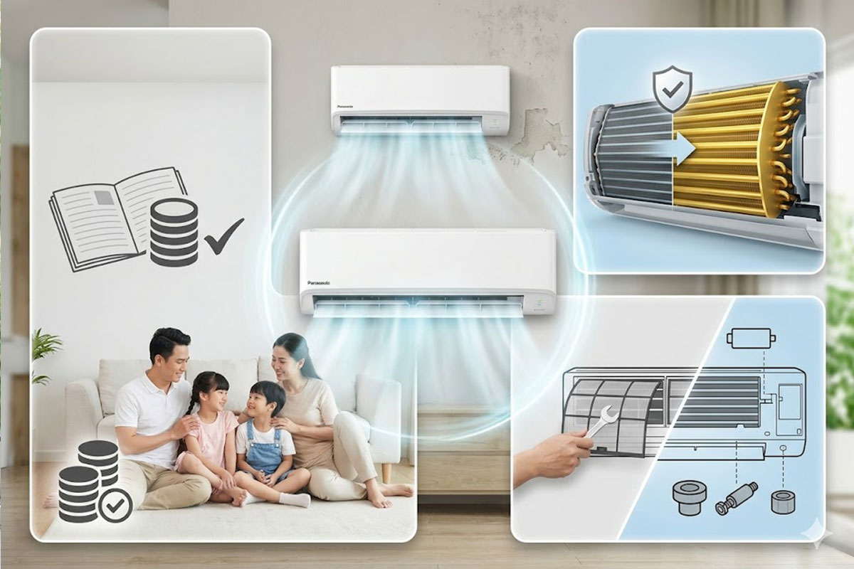 Lý do điều hòa Panasonic CS-N18AKH-8 luôn cháy hàng dù không có Inverter Lý do điều hòa Panasonic CS-N18AKH-8 luôn cháy hàng dù không có Inverter