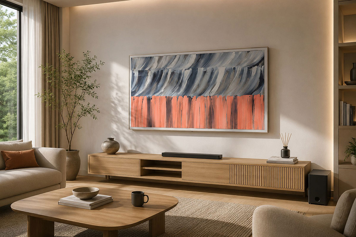 Chế độ Art Mode biến ngôi nhà thành phòng triển lãm nghệ thuật Chế độ Art Mode biến ngôi nhà thành phòng triển lãm nghệ thuật