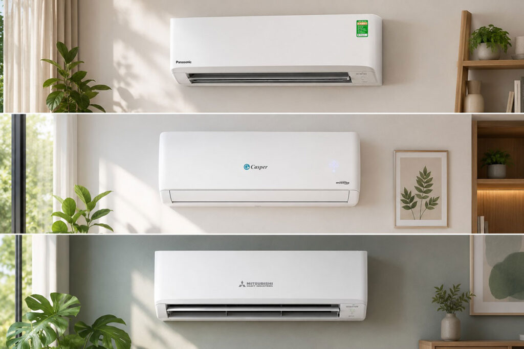 Top 3 model điều hòa 1 chiều inverter có khả năng tiết kiệm điện ấn tượng nên mua