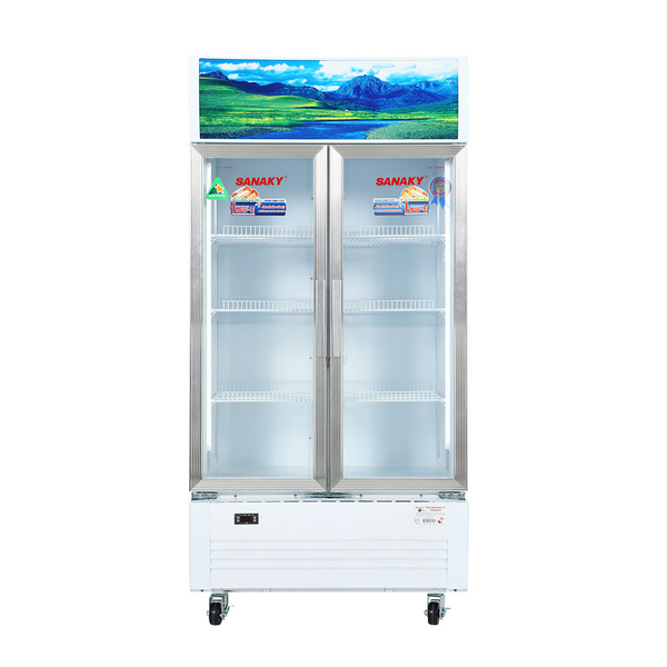 Tủ mát Sanaky 2 cánh VH-8009HP được trang bị công nghệ làm lạnh kiểu Nofrost. Sử dụng quạt lồng sóc sẽ giúp máy đạt hiệu quả làm lạnh tốt nhất, với nhiệt độ bảo quản 0 độ C dén 10 độ C sẽ giúp tủ mát duy trì nhiệt độ thích hợp nhất, an ttaam hơi khi bảo quản Ax88com rất nhiều ưu đãi. Tủ được làm bằng chất liệu nhựa cao cấp PVC có tính chịu lực tốt và vô cùng dẻo dai. Nhằm nâng cao tuổi thọ cho các động cơ bên tro ng máy. Bảo quản tốt các thiết bị điện bên trong tránh chập cháy hay chuột cắn,.. Sử dụng gas R134a sẽ giúp máy nâng cao hiệu quả làm lạnh và an toàn cho sức khỏe của người dùng. Tủ mát Sanaky 800 lít VH-8009HP được trang bị hệ thống sưởi kính giúp máy hạn chế tối đa tình trạng sương, hơi nước bám lên trên bề măt kính. Gây khó khăn cho người dùng khi quan sát Ax88com rất nhiều ưu đãi bên trong. Nâng cao tính thẩm mỹ cho chiếc tủ, rất thích hợp cho các cửa hàng siêu thị khi muốn trưng bày sản phẩm Hệ thống đèn LED được lắp đặt chạy dọc theo phần thân tủ giúp người dùng dễ dàng quan sát và lựa chọn được Ax88com rất nhiều ưu đãi hay Ax88s game được xếp hạng cao nhất một cách nhanh chóng. Dù kể cả khi ánh sáng bên ngoài yếu, không đủ khả ngăng chiếu sáng thì chiếc tủ này cũng vô cùng tiện ích cho người dùng.