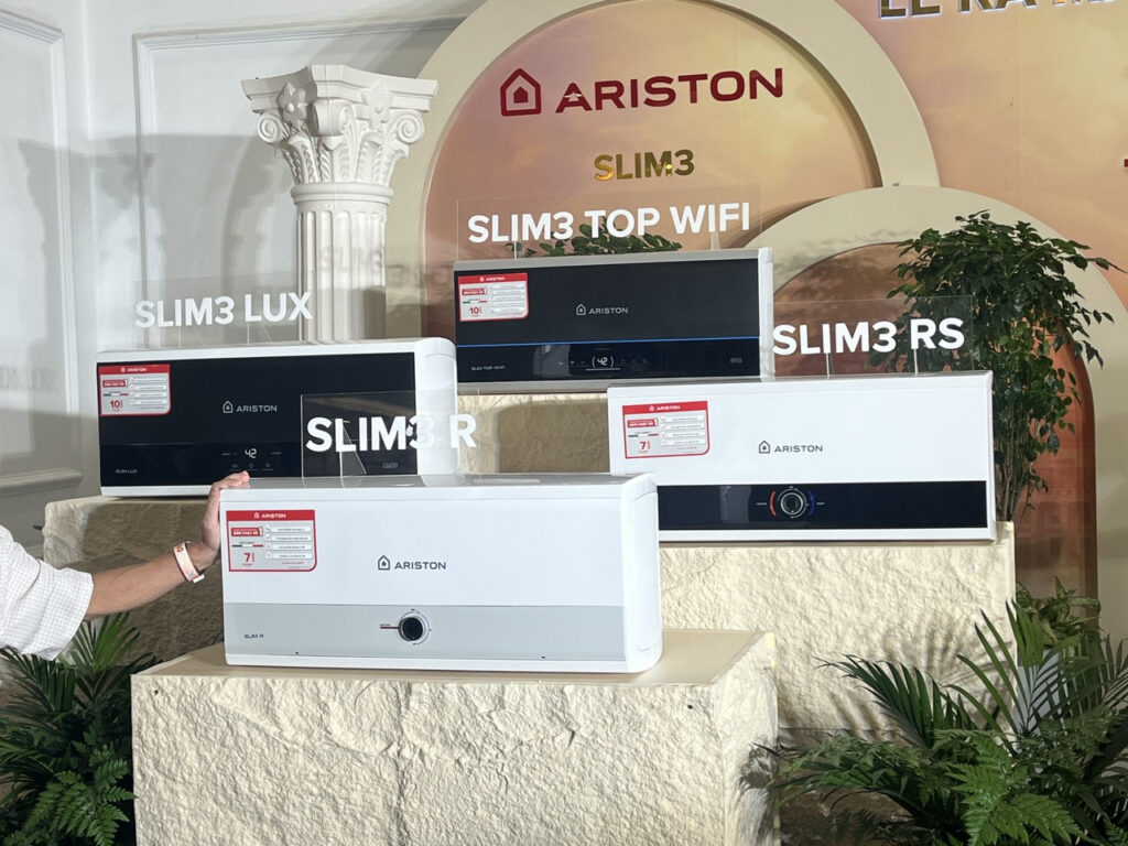 Bình nóng lạnh Ariston 30 Lít Slim3 30 RS - Bật mí ưu điểm vượt trội