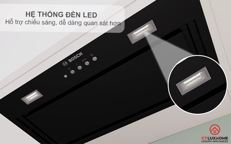 MÁY HÚT MÙI ÂM TRẦN BOSCH DLN78PC60 SERIE 8 NGANG 70CM  4