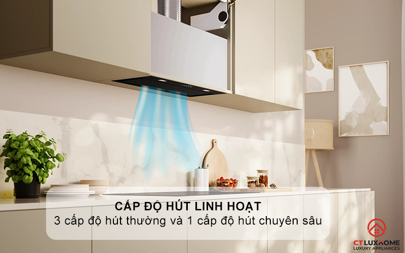 MÁY HÚT MÙI ÂM TRẦN BOSCH DLN78PC60 SERIE 8 NGANG 70CM  6