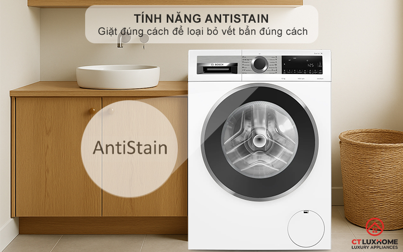 Tùy chọn AntiStain - Giặt đúng cách để loại bỏ vết bẩn đúng cách
